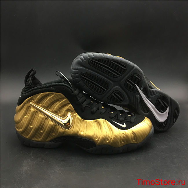 Air Nike Foamposite Pro Metallic Gold 624041-701 - 1