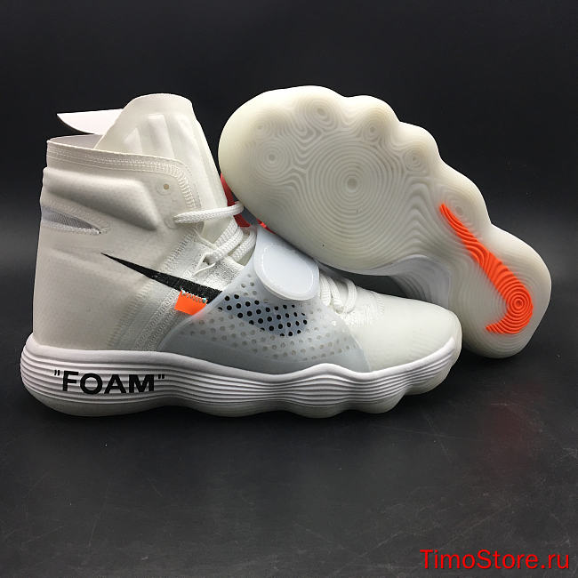 Nike React Hyperdunk 2017 Flyknit Off-White AJ4578 100 - 1