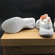 Nike Epic React Flyknit X Off White White AQ0070 100 - 6