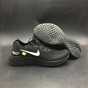 Nike Epic React Flyknit X Off White Black - 1