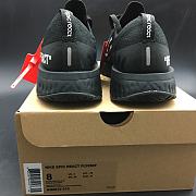Nike Epic React Flyknit X Off White Black - 4