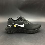 Nike Epic React Flyknit X Off White Black - 5