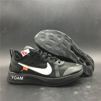 Nike Zoom Fly Off-White Black Silver AJ4588-001