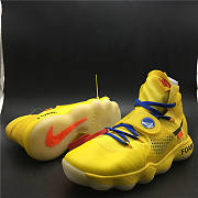 Off-White X Nike React Hyperdunk 2017 Flyknit Yellow AJ4578-700 - 6
