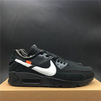 Nike Air Max 90 OFF-WHITE Black AA7293-001