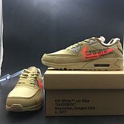 Nike Air Max 90 OFF-WHITE Desert Ore AA7293-200 - 5