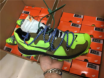 Nike Zoom Terra Kiger 5 OFF-WHITE Electric Green CD8179-300