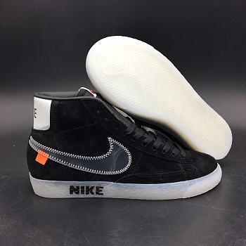 Off-White x Nike Blazer Mid Black AA3832-001