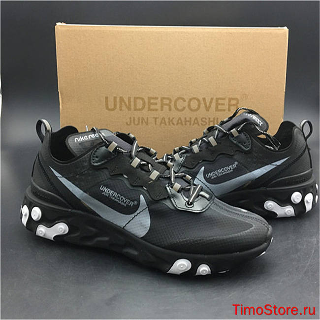 Undercover x Nike React Element 87 Black/White - 1