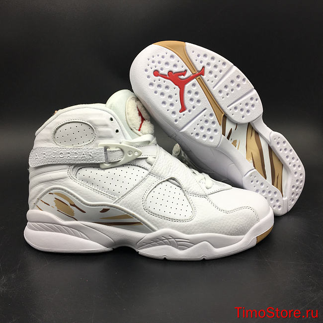 Nike Air Jordan 8 Retro OVO White AA1239-135  - 1