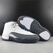 Nike Air Jordan 12 Retro White Dark Grey 153265-160 - 1