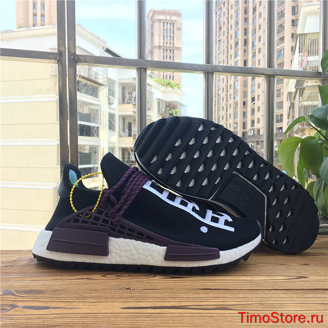 Human Race NMD Pharrell Holi Festival (Core Black) - 1