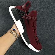 NMD R1 Pharrell HU Friends and Family Burgundy - 3