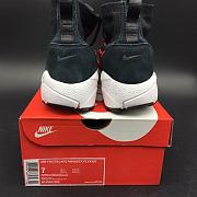 Nike Air Footscape Magista Flyknit Black/Bright Crimson-Gym Red-Cool Grey - 4