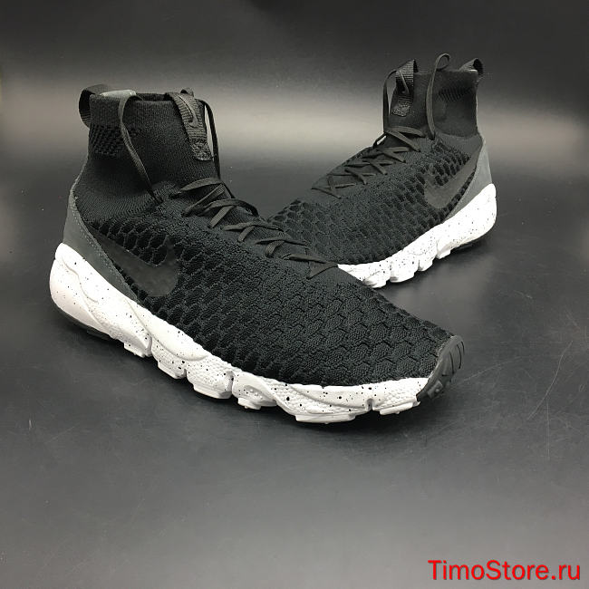 Nike Footscape Magista Flyknit Black Dark Grey - 1