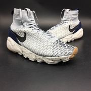 Nike Air Footscape Magista Flyknit Wolf Grey Dark Obsidian - 6