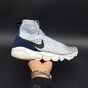 Nike Air Footscape Magista Flyknit Wolf Grey Dark Obsidian - 5