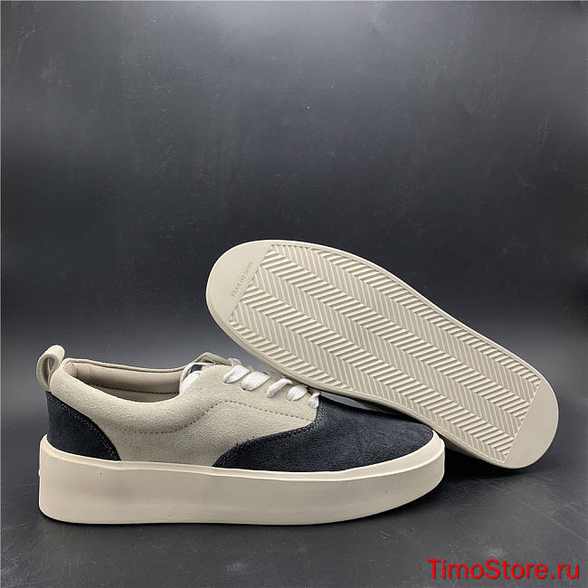 Fear Of God 101 Low Top Vintage Black Bone Suede C000-7000-SUE-96 - 1