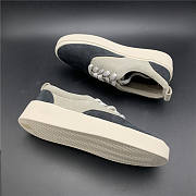 Fear Of God 101 Low Top Vintage Black Bone Suede C000-7000-SUE-96 - 4