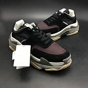 Ba1enc1age Triple S 2.0 Suede Grey Black 506346W09S11214     - 5