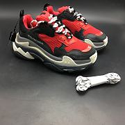 Ba1enc1age Triple S Black White Red - 3