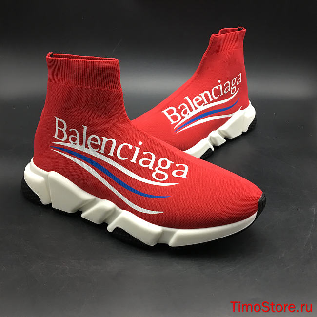 Ba1enc1age Socks Red Black Coca-Cola - 1
