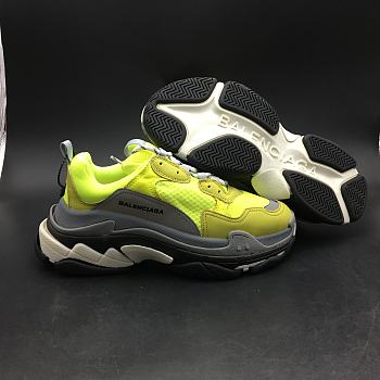 Ba1enc1age Tripe S 17FW Fluorescent Green Yellow 483513W9017320