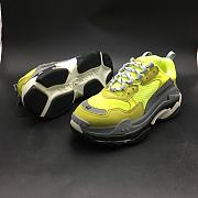 Ba1enc1age Tripe S 17FW Fluorescent Green Yellow 483513W9017320 - 5