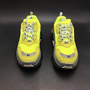 Ba1enc1age Tripe S 17FW Fluorescent Green Yellow 483513W9017320 - 2