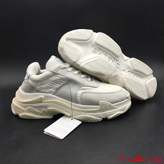 Ba1enc1age Triple S White Ecru 506346W09T19000 - 1