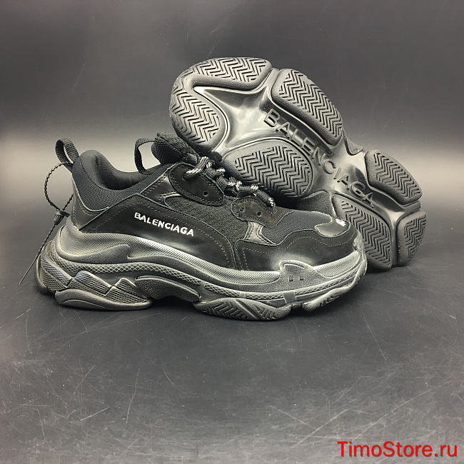 Ba1enc1age Triple S Triple Black 512176W09O11000 - 1