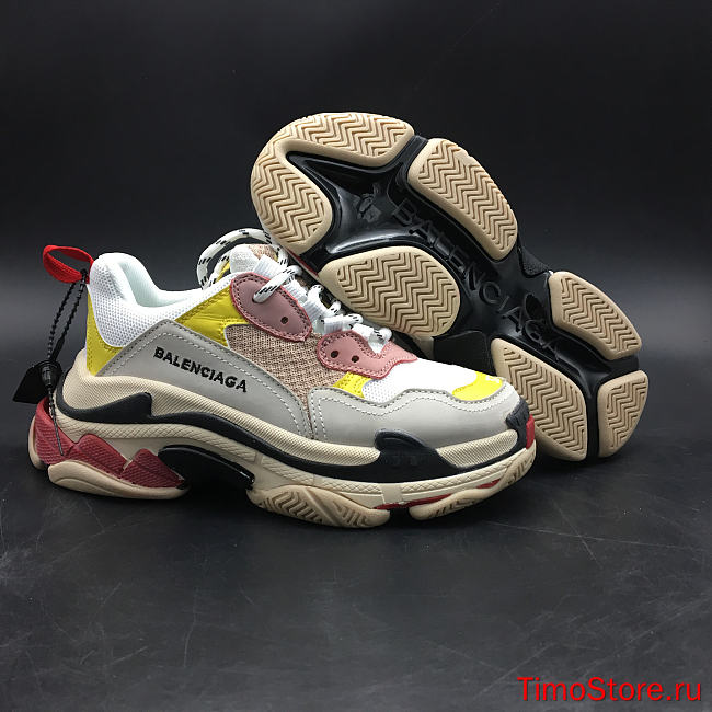 Ba1enc1age Triple S White Ecru 524038W09O59035 - 1