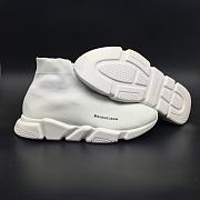 Ba1enc1age Wmns Speed Trainer Mid Triple White 458653W05G09000 - 1