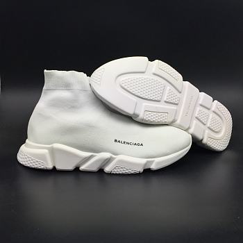 Ba1enc1age Wmns Speed Trainer Mid Triple White 458653W05G09000