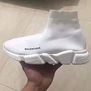 Ba1enc1age Wmns Speed Trainer Mid Triple White 458653W05G09000 - 5
