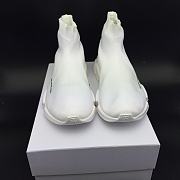 Ba1enc1age Wmns Speed Trainer Mid Triple White 458653W05G09000 - 2