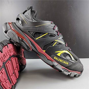 Ba1enc1age Track Trainers Black Bordeaux 542023W1GB16162