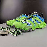 Ba1enc1age Track Trainers Green Blue 542023W1GB8 - 2