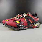 Ba1enc1age Track Trainers Burgundy Black 542023W1GB86575 - 4