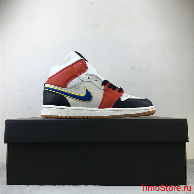 Nike Air Jordan 1 Mid Let(Her)Man DC1426-100 - 1