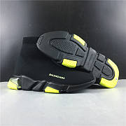 Ba1enc1age Speed Clear Sole Sneaker Black/Yellow/Fluo 360-517319W07U01007 - 1