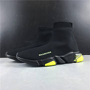 Ba1enc1age Speed Clear Sole Sneaker Black/Yellow/Fluo 360-517319W07U01007 - 4