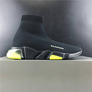 Ba1enc1age Speed Clear Sole Sneaker Black/Yellow/Fluo 360-517319W07U01007 - 3