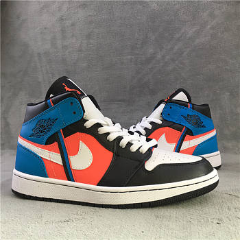 Nike Air Jordan 1 Mid Tri Color Ribbons CV4891-001