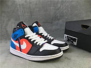 Nike Air Jordan 1 Mid Tri Color Ribbons CV4891-001 - 3