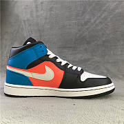 Nike Air Jordan 1 Mid Tri Color Ribbons CV4891-001 - 6