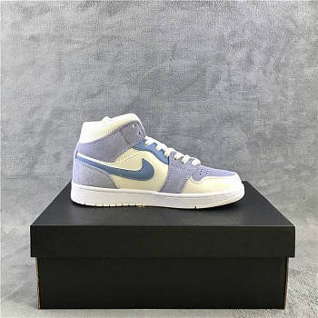 Nike Air Jordan 1 Mid Mixed Textures Blue DA4666-100