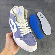 Nike Air Jordan 1 Mid Mixed Textures Blue DA4666-100 - 2