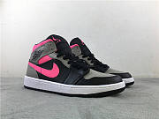 Nike Air Jordan 1 Mid Pink Shadow 554724-059 - 2