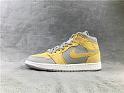 Nike Air Jordan 1 Mid Mixed Textures Yellow DA4666-001 - 4